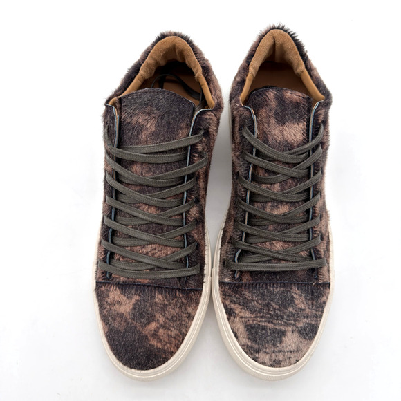 John Varvatos Reed Modern Calf HairLeather LowTop Sneaker Portugal NWOB$598 11.5 main image 6